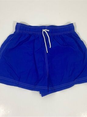 Men’s Vintage Blue Nylon Hobie Board Shorts Size Medium